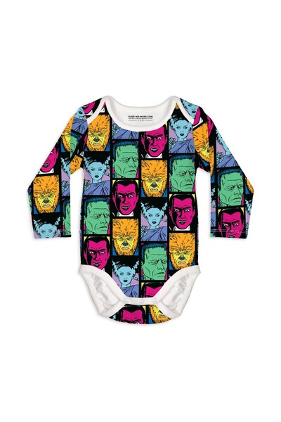  Sleep-no-more The Original Monsters Baby Bodysuit 