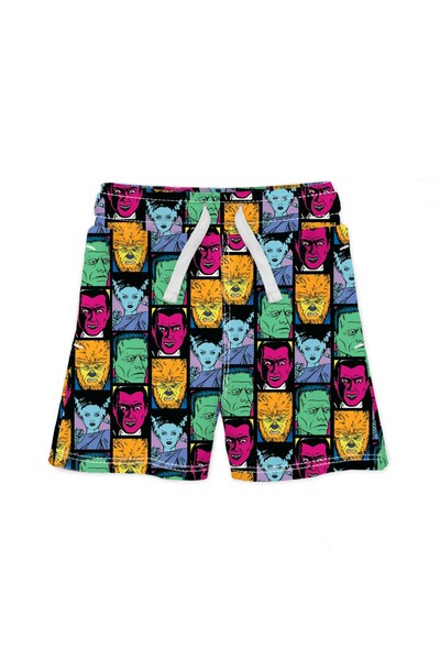 Sleep-no-more The Original Monsters Toddler Track Shorts 