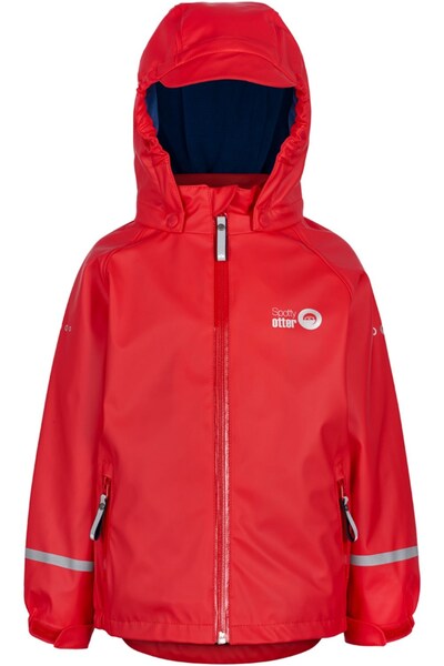  Spotty Otter Forest Leader Kids Insulated Pu Waterproof Jacket 