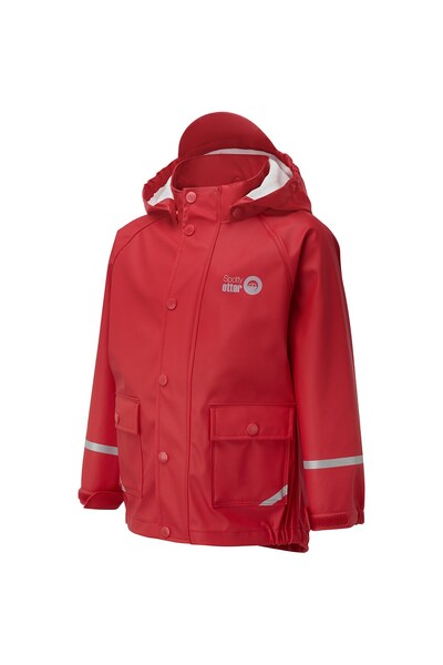  Spotty Otter Forest Ranger Kids Pu Waterproof Jacket 