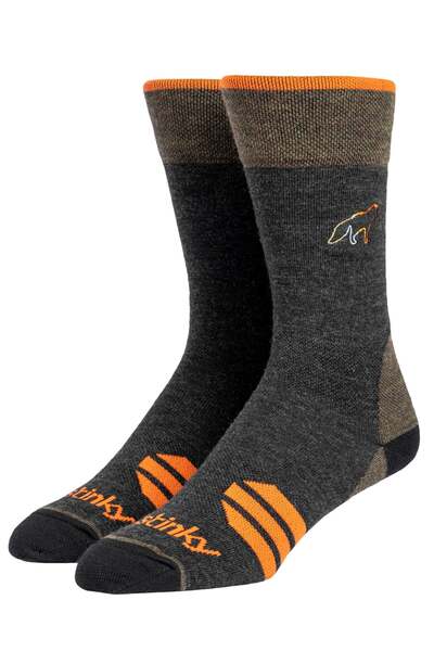  Stinky Socks Fox Crew Grey Unisex Socks 