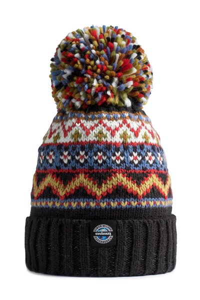  Super Bobble Simon Wilson Fairisle Reflective Superbobble Hat 