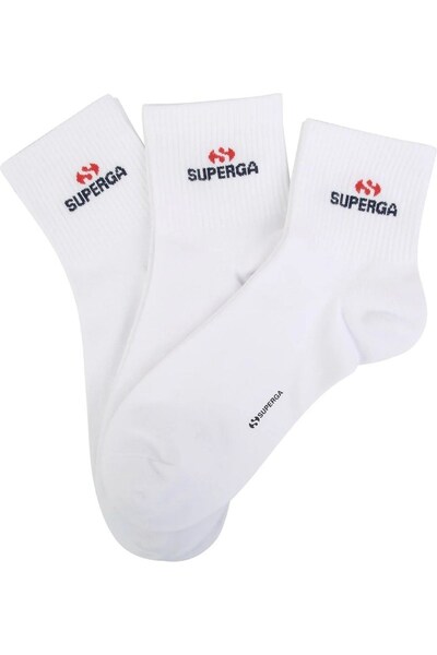  Superga Unisex Logo Ankle Socks 