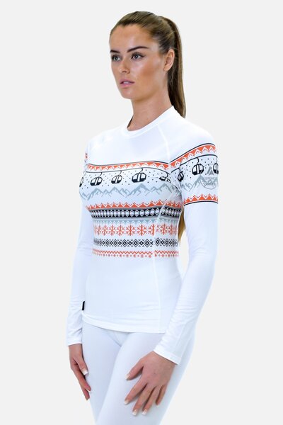  Surfanic Carbondri Womens Cozy Crewneck Base Layer 