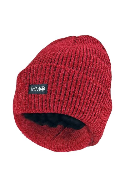  Thmo Ladies 3m Thinsulate Chenille Beanie Hat 