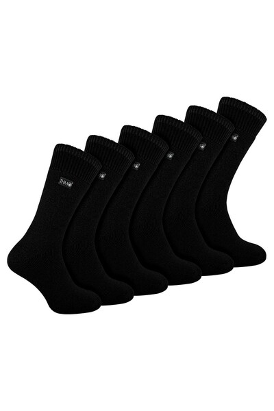  Thmo 6 Pairs Mens Soft Breathable Thermal Socks 