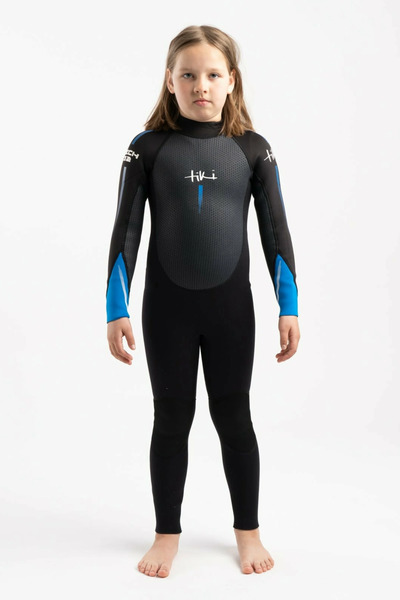  Tiki Surf Junior Tech 3/2 F/l Steamer Back Zip Wetsuit 