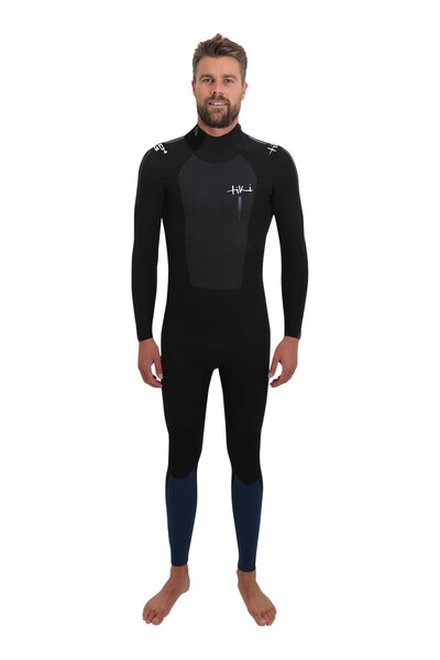 Tiki Surf Tech Mens 4/3 Gbs Steamer Back Zip Wetsuit 