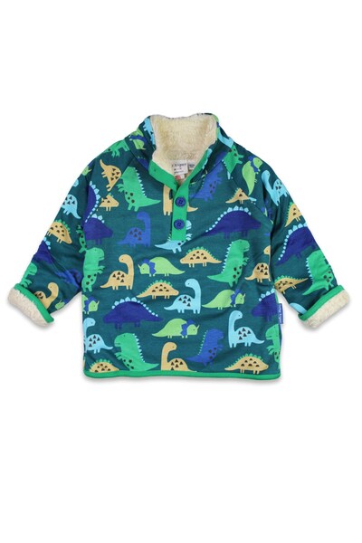  Toby Tiger Kids 100% Cotton Dinosaur Print Sweatshirt 