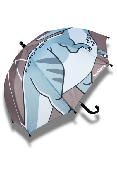  Toezone Kids Dinosaur Waterproof Lightweight Umbrella 