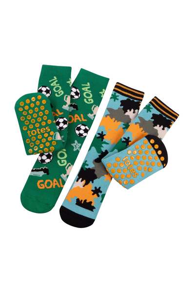  Totes Kids Original Slipper Sox Twin Pack 