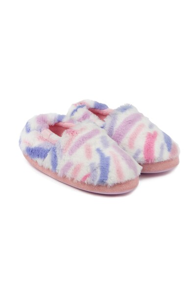  Totes Kids Short Full Back Slippers 