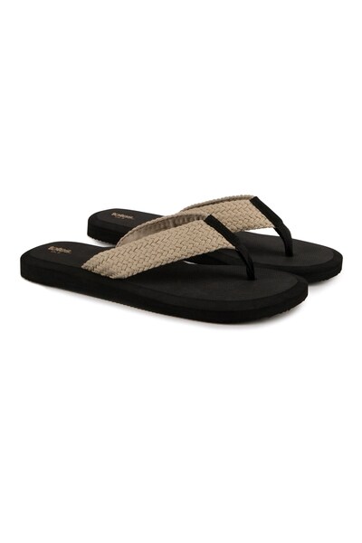  Totes Mens Plait Toe Post Sandal 