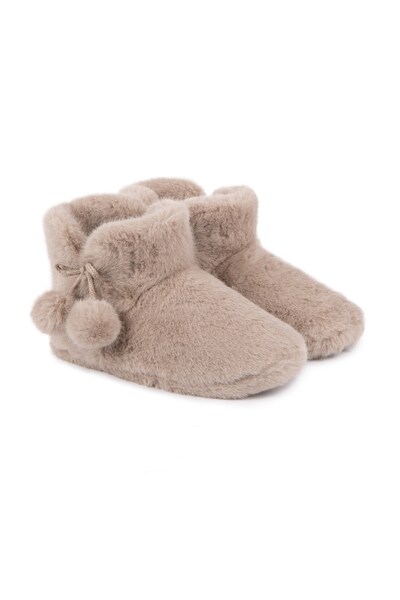  Totes Womens Faux Fur Boot Slippers 
