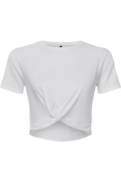  Tridri Twisted Womens Crop Top 