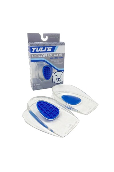  Tulis Polar Bears Gel Heel Cups For Heel Spur Relief 