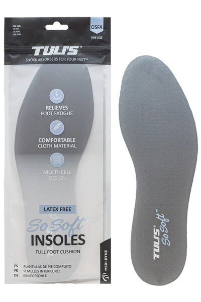  Tulis So Soft Full Foot Cushion Insole 