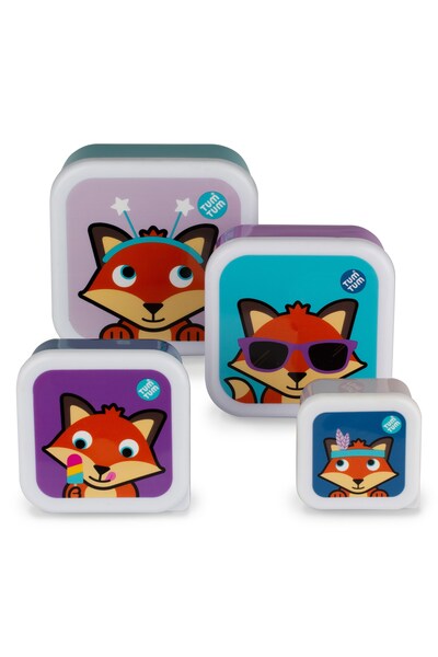  Tum Tum Set Of 4 Nesting Snack Pots For Kids 