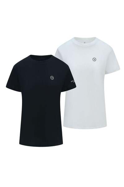  Validate Essential Logo T Shirt 2 Pack 