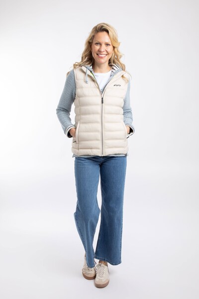  Weird Fish Atissa Womens Lightweight Padded Gilet 