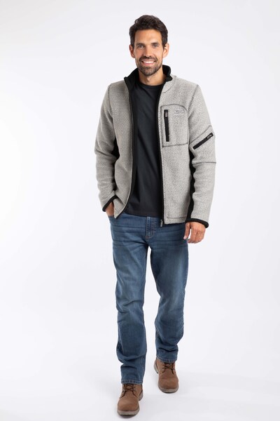  Weird Fish Berhan Mens Full Zip Lined Macaroni 