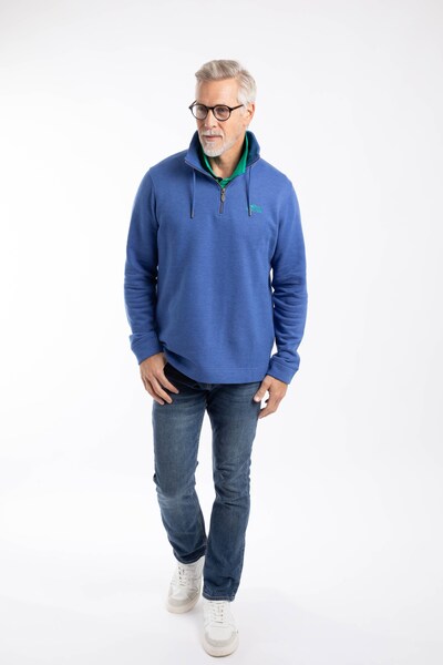  Weird Fish Brampton Mens 1/4 Zip Sweatshirt 