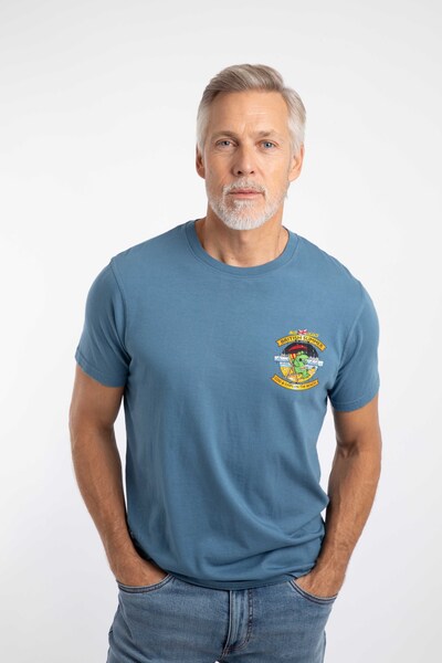 Weird Fish Cod And Chips Mens Back Print Artist T Shirt 