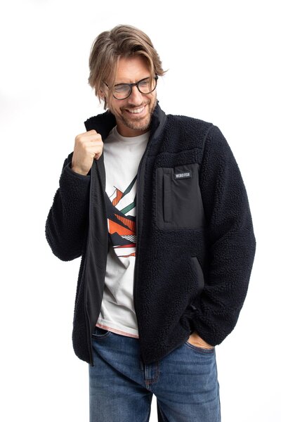  Weird Fish Fletcher Mens Full Zip Borg Fleece 