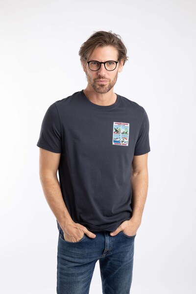  Weird Fish James Pond Mens Back Print Artist T Shirt 