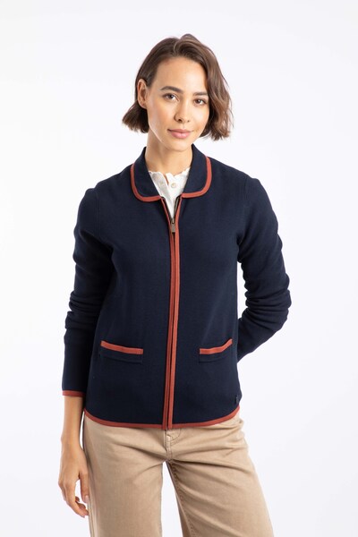 Weird Fish Jess Womens Fine Knit Zip Through Cardigan 