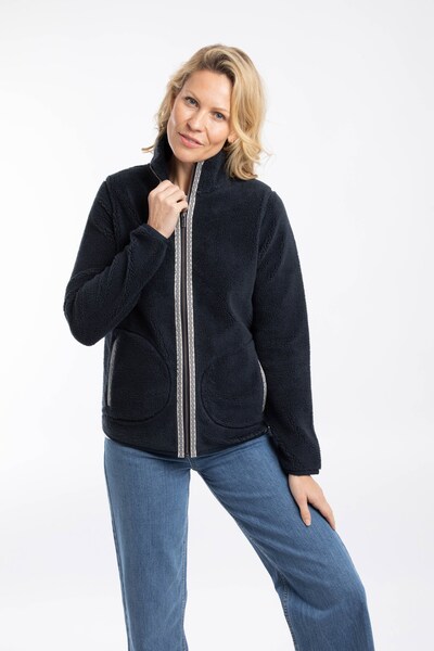  Weird Fish Lucille Womens Lightweight Full Zip Borg Fleece 