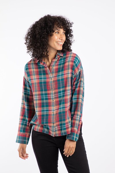  Weird Fish Lynsky Womens Brushed Check Shirt 