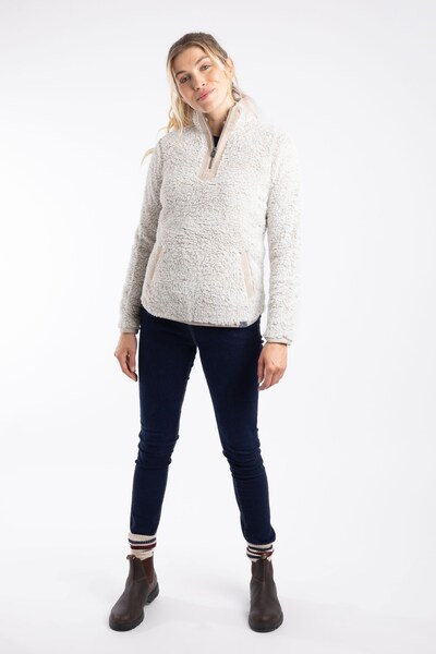  Weird Fish Madi Womens Cosy 1/4 Zip Fleece 