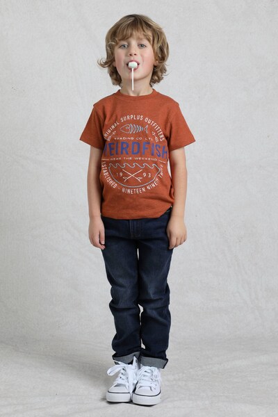  Weird Fish Ripple Kids Graphic Tee 