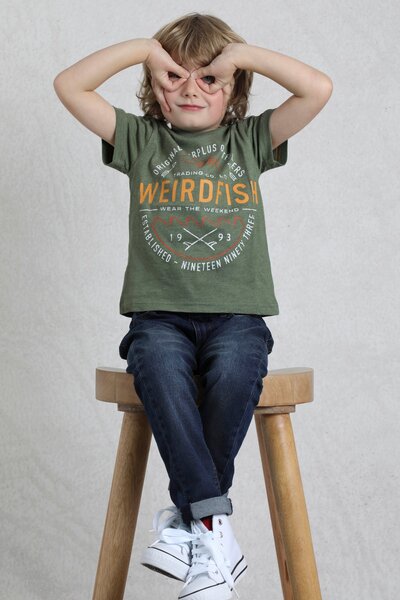  Weird Fish Ripple Kids Graphic Tee 