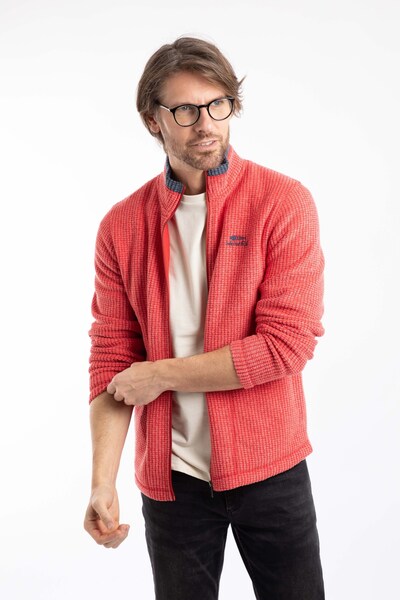  Weird Fish Shires Mens Full Zip Grid Fleece 