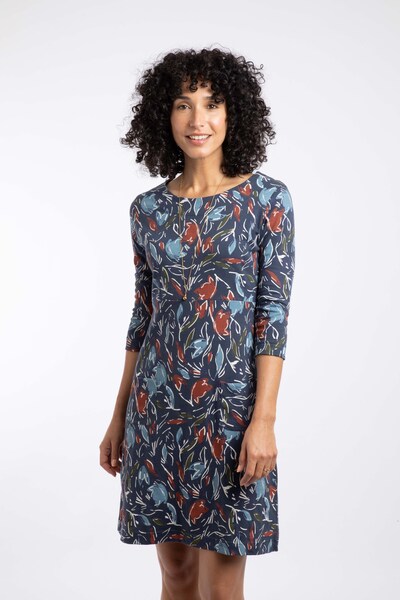  Weird Fish Starshine Womens Printed Jersey Dress 