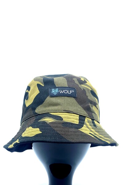  Wolf Bucket Cap 