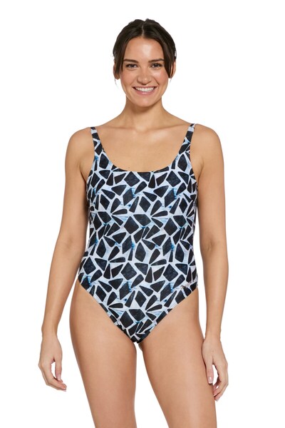  Zoggs Moonstone Sleekback Womens One Piece Swimsuit 