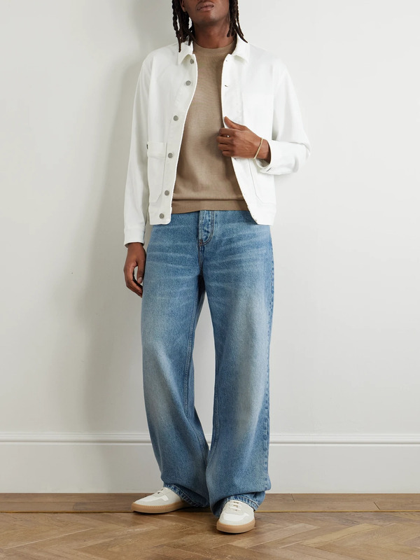 Altea - Denim Jacket - Men - White - M 