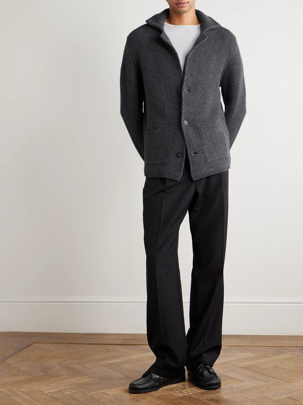  Altea - Virgin Wool Blazer - Men - Gray - S 