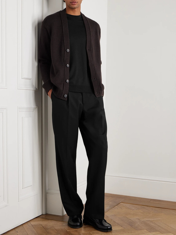  Altea - Wool Cardigan - Men - Brown - L 