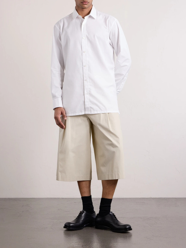  Amomento - Cotton-blend Bermuda Shorts - Men - Neutrals - M 