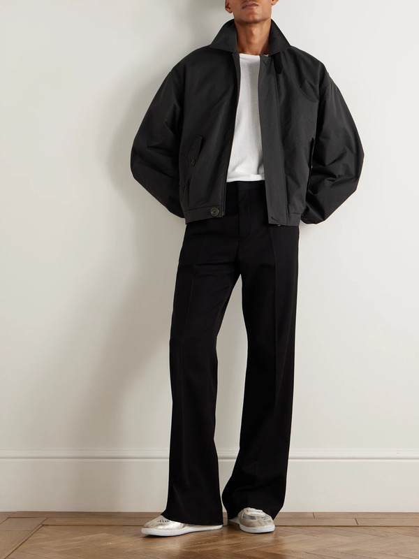  Amomento - Padded Cotton-blend Twill Jacket - Men - Black - L 