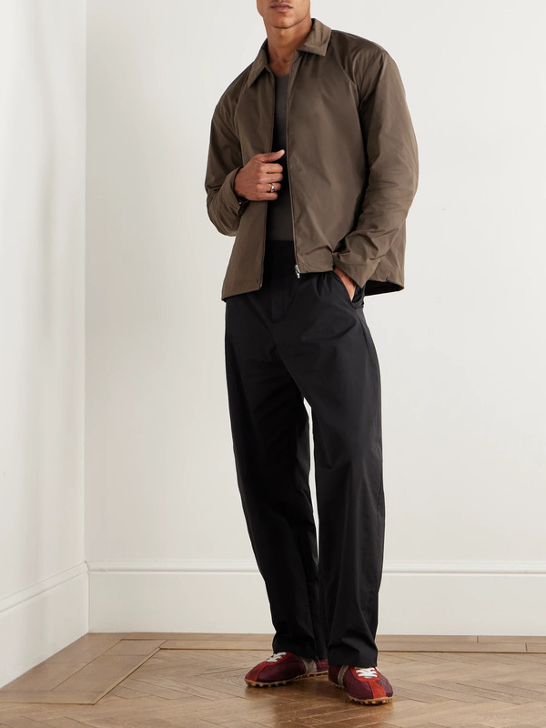  Amomento - Padded Taffeta Jacket - Men - Brown - L 