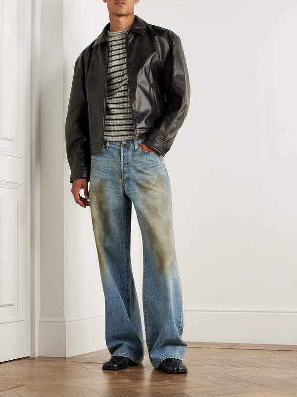  Amomento - Textured Blouson - Men - Black - L 