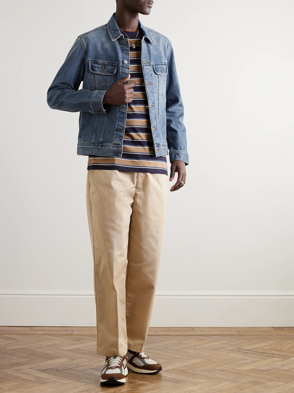  A.p.c. - Denim Jacket - Men - Blue - Xs 