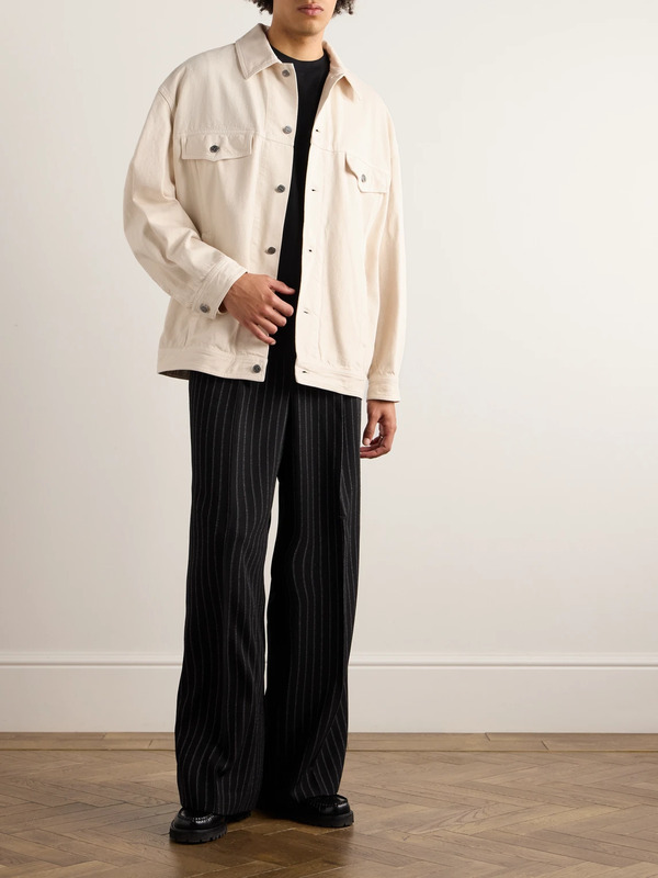  A.p.c. - Elvis Denim Jacket - Men - Neutrals - S 