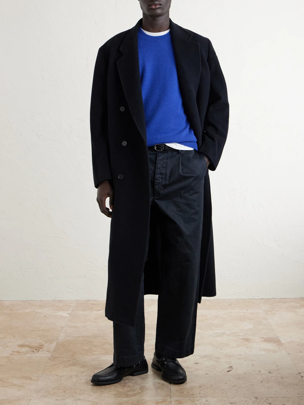  Auralee - Cashmere Sweater - Men - Blue - 4 