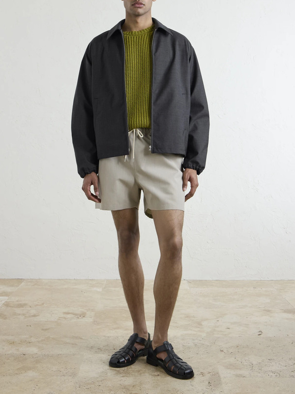  Auralee - Wool Blouson Jacket - Men - Gray - 3 
